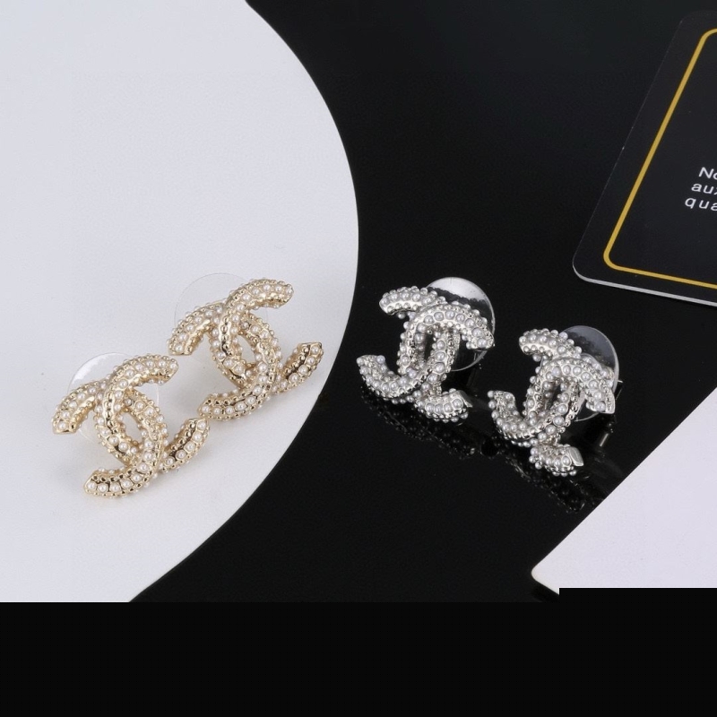 Ch*el earrings